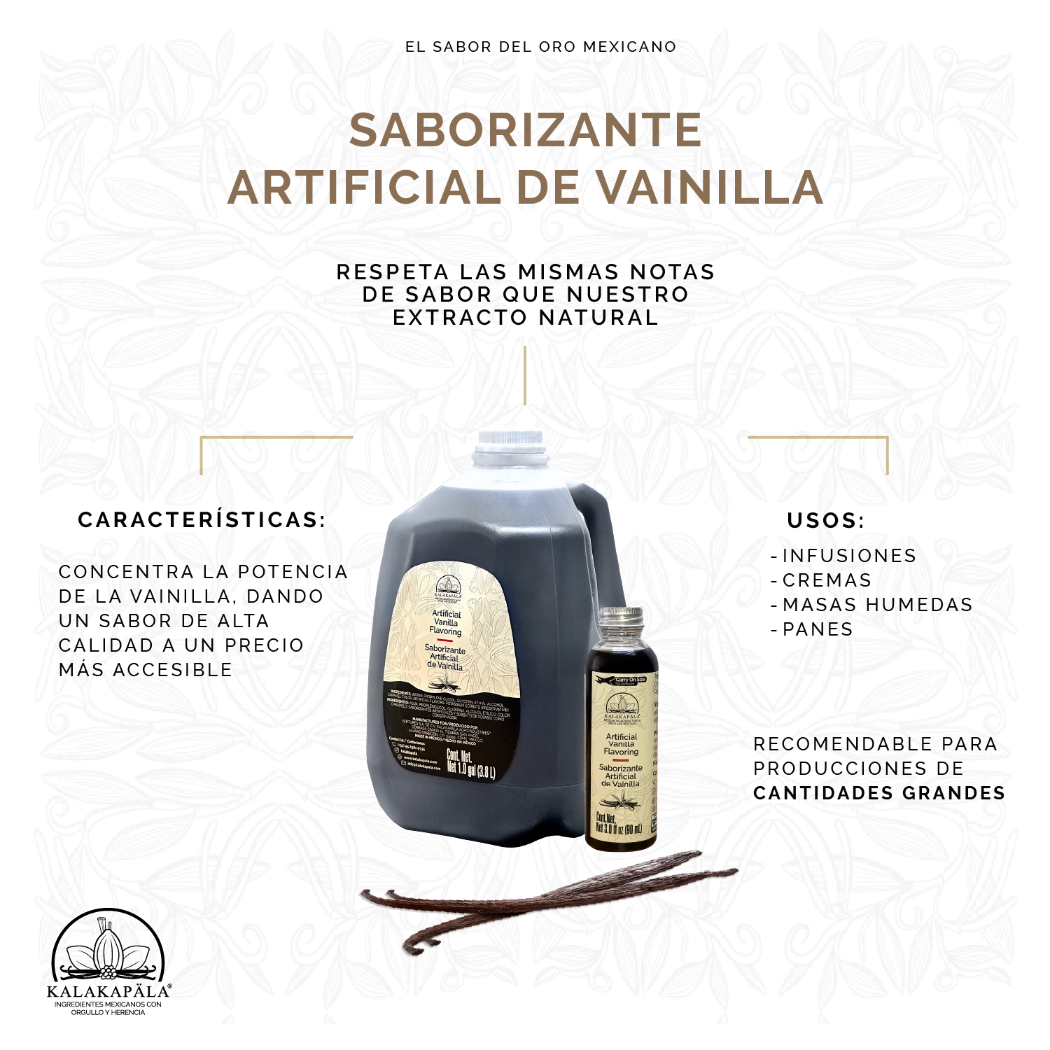 Saborizante Artificial de Vainilla miniatura 2